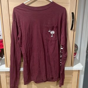 College of Charleston long sleeve -Maroon